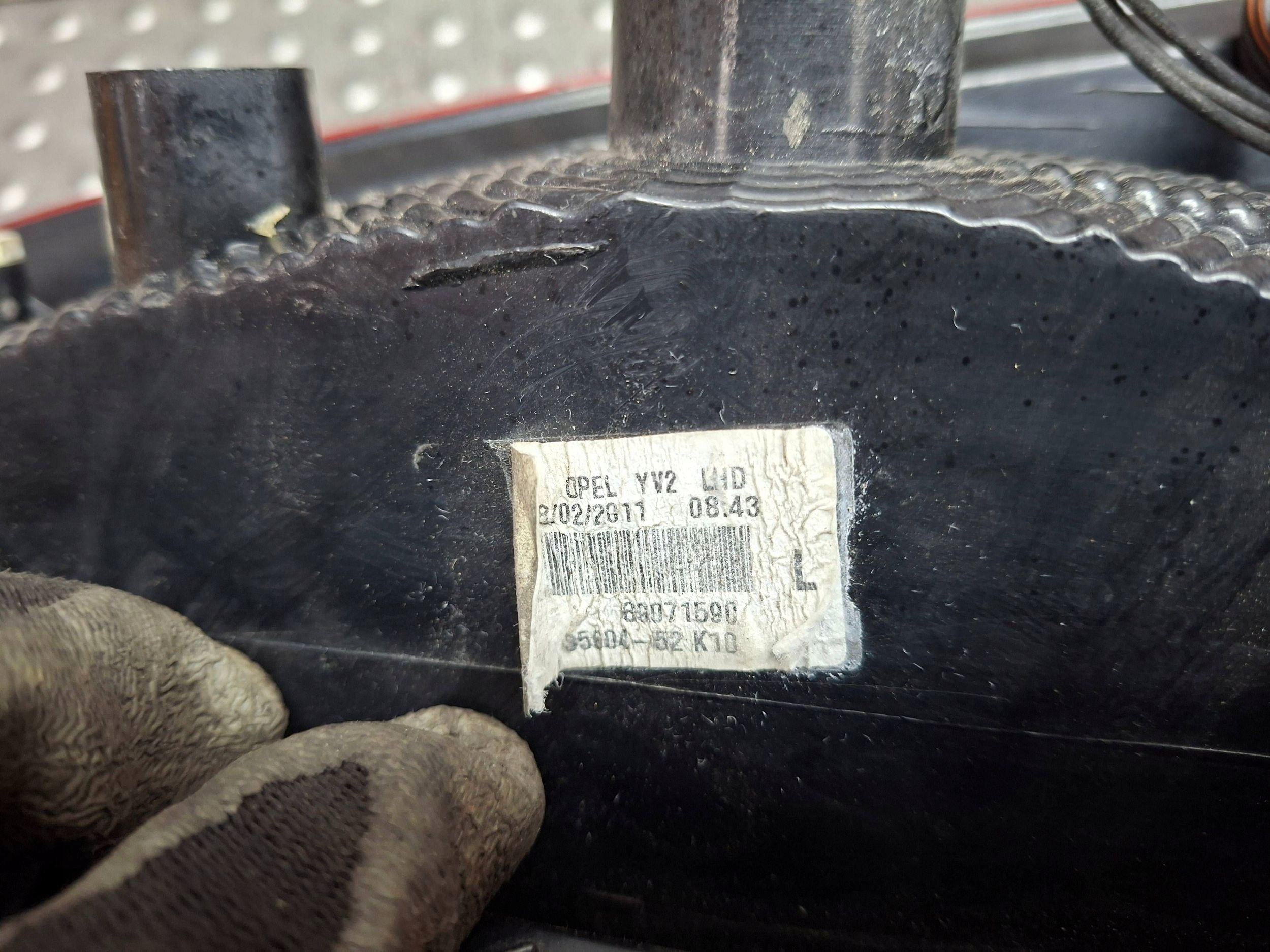 light left rear part 89071590 OPEL AGILA B 2008