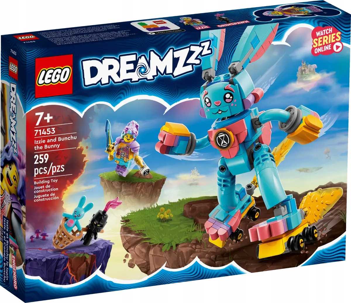 2x LEGO DREAMZzz - Izzie i króliczek Bunchu 71453