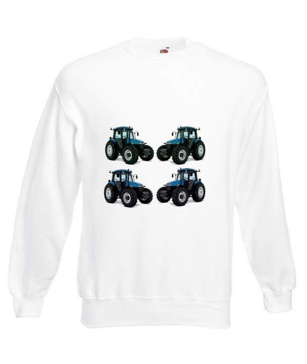 

Oversize Bluza Traktor Ciągnik Wzory Rolnik
