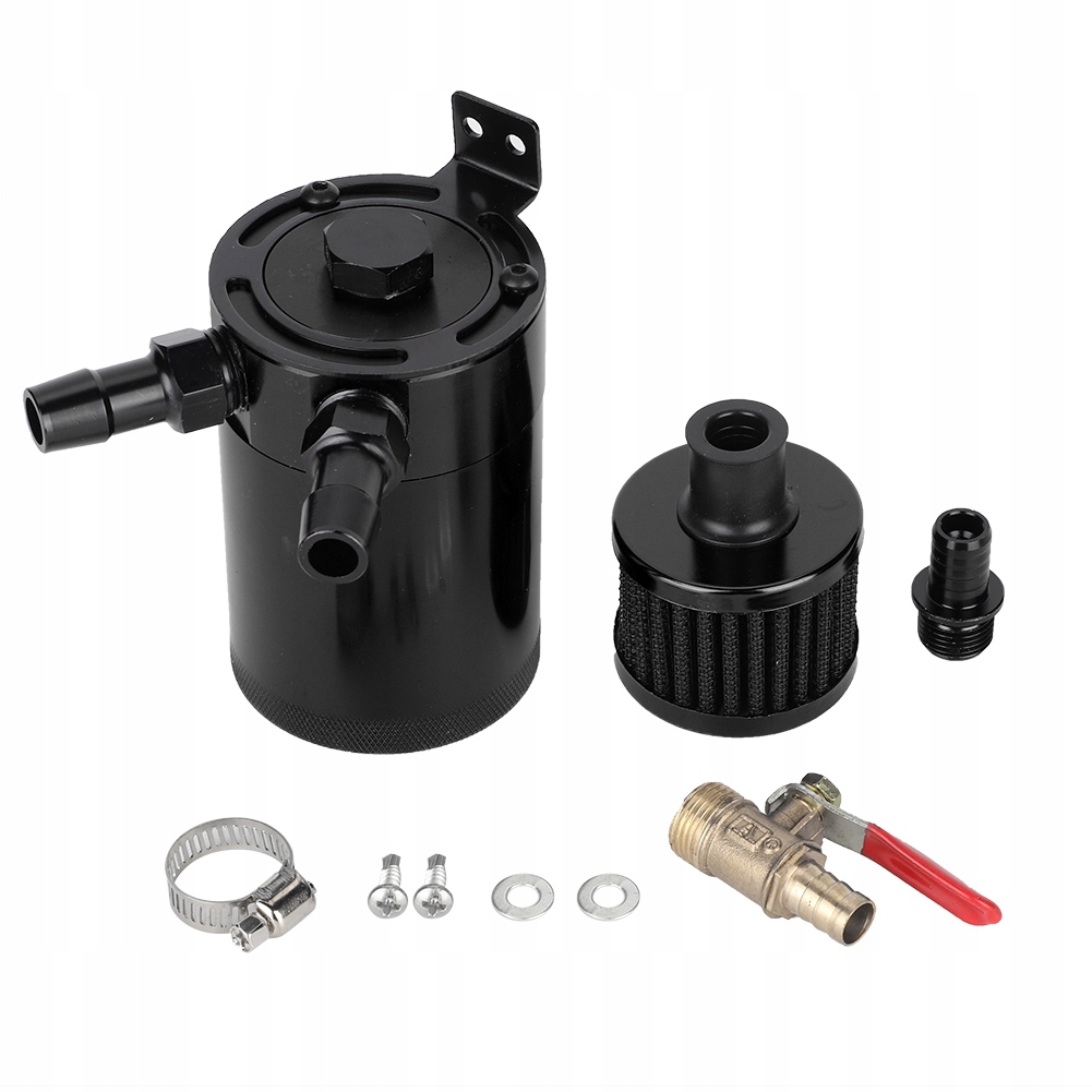 OIL CATCH TANK SEPARATOR OLEJU UNIWERSALNY CZARNY