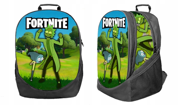 Fortnite Rick Sanchez skin Batoh Velký Penál