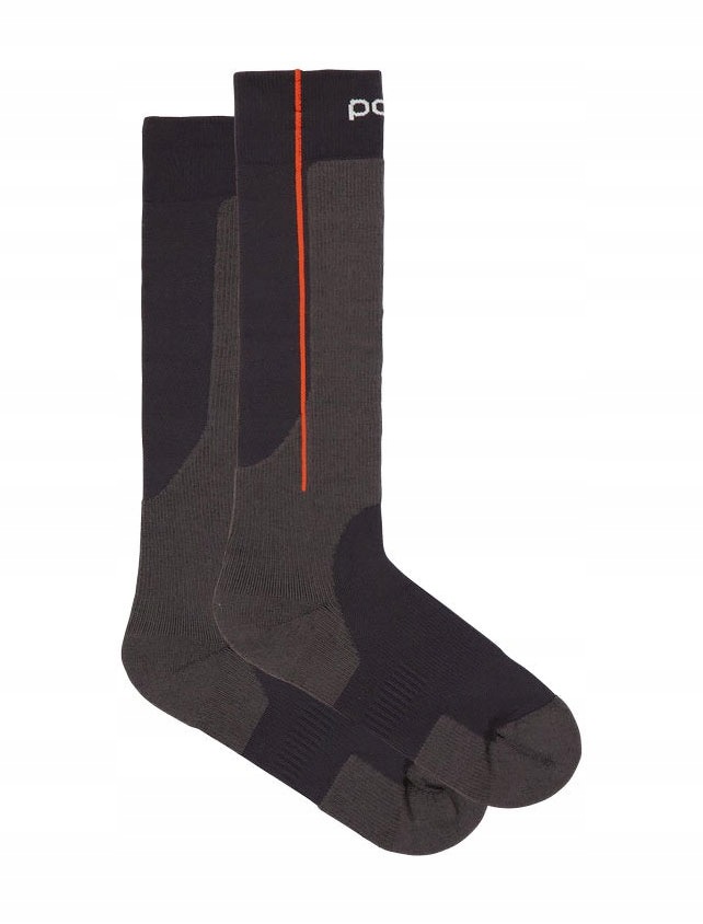 Skarpetki narciarskie wełniane Poc Race Sock Sylvanite Grey XL (44–45)