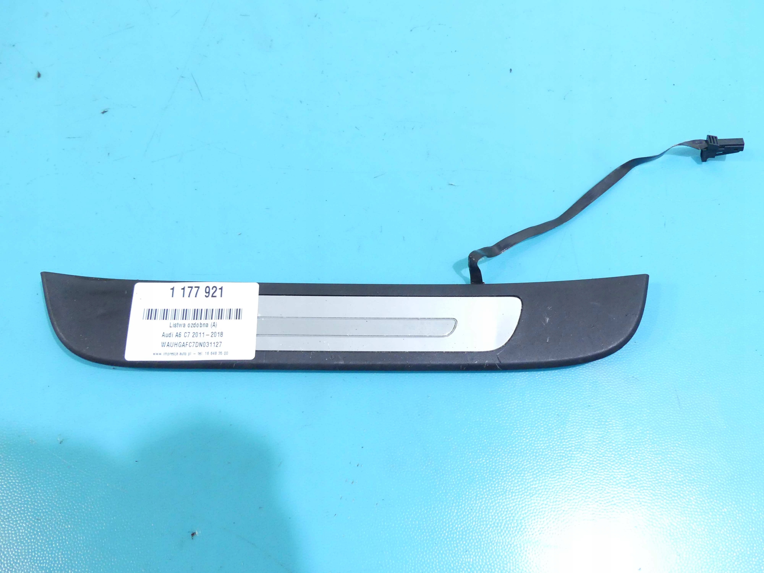 LISTWA PROGOWA TYŁ LEWA AUDI A6 C7 SEDAN