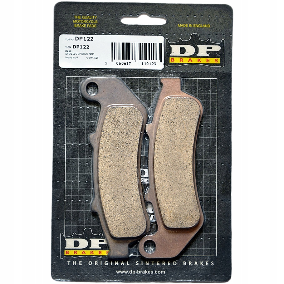 ТОРМОЗНЫЕ КОЛОДКИ DP BRAKES DP122 (ZAM:FA189/KH189)