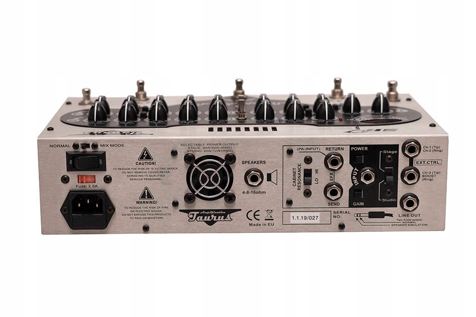 Head do gitary tranzystorowo- lampowy SH5 CE 90W Waga produktu z opakowaniem jednostkowym 2.65 kg