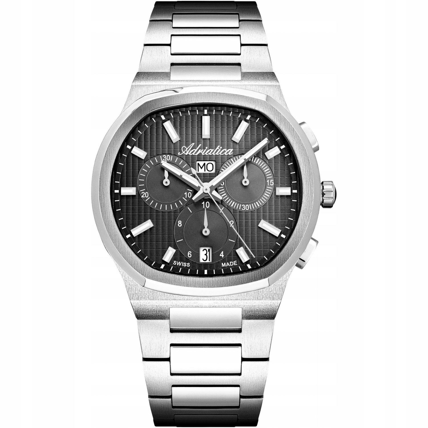 Pánské Hodinky Adriatica A8349.5116CH stříbrný náramek