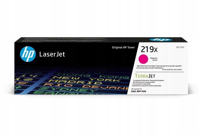 Originální toner Magenta Hp Color LaserJet Pro 3202, 3302 (219X W2193X)