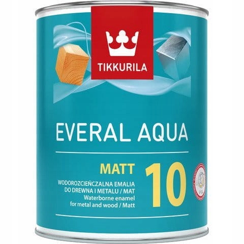 Tikkurila Everal Aqua Matt 10 Baza A 0,45L
