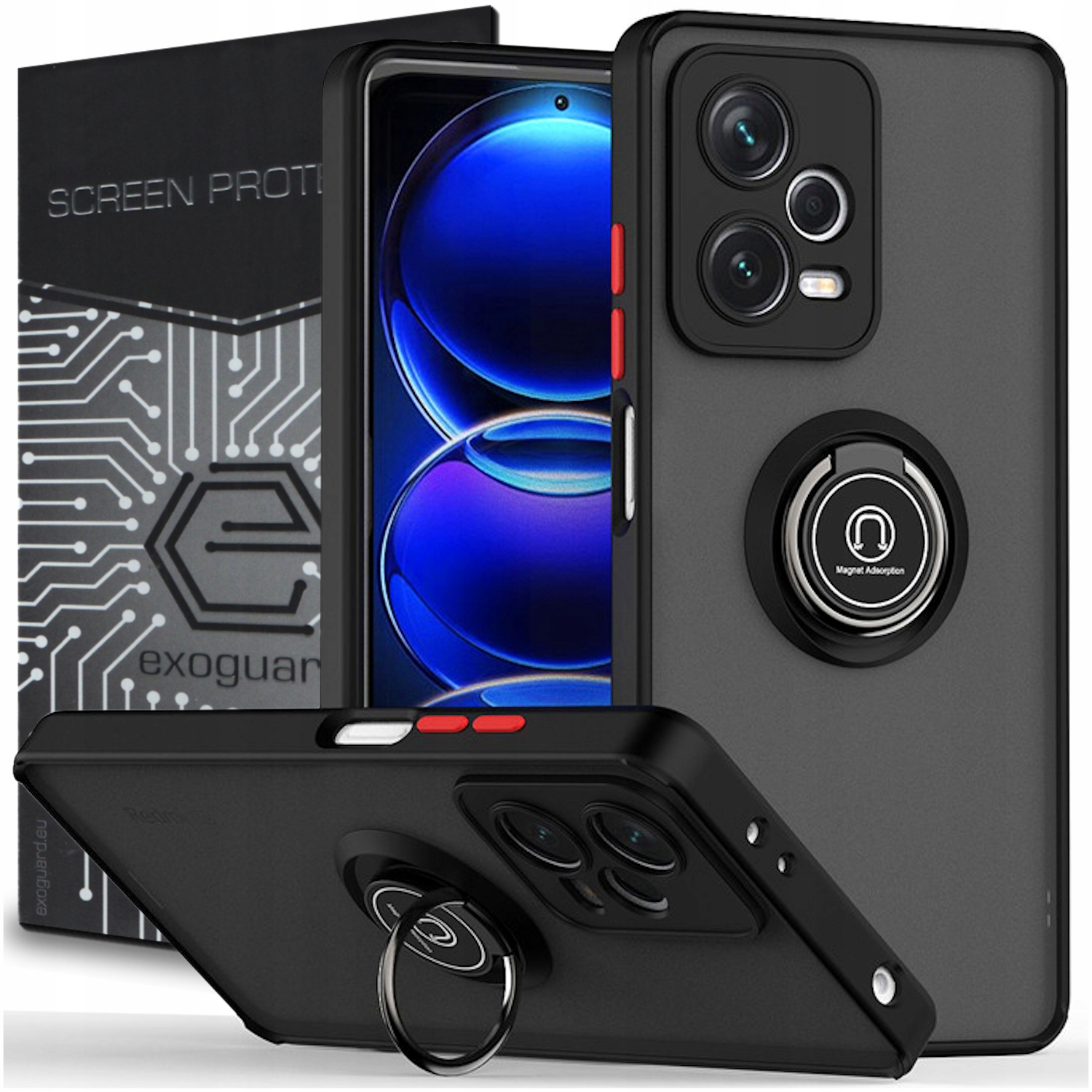 

Etui+szkło do Xiaomi Redmi Note 12 5G Poco X5 5G