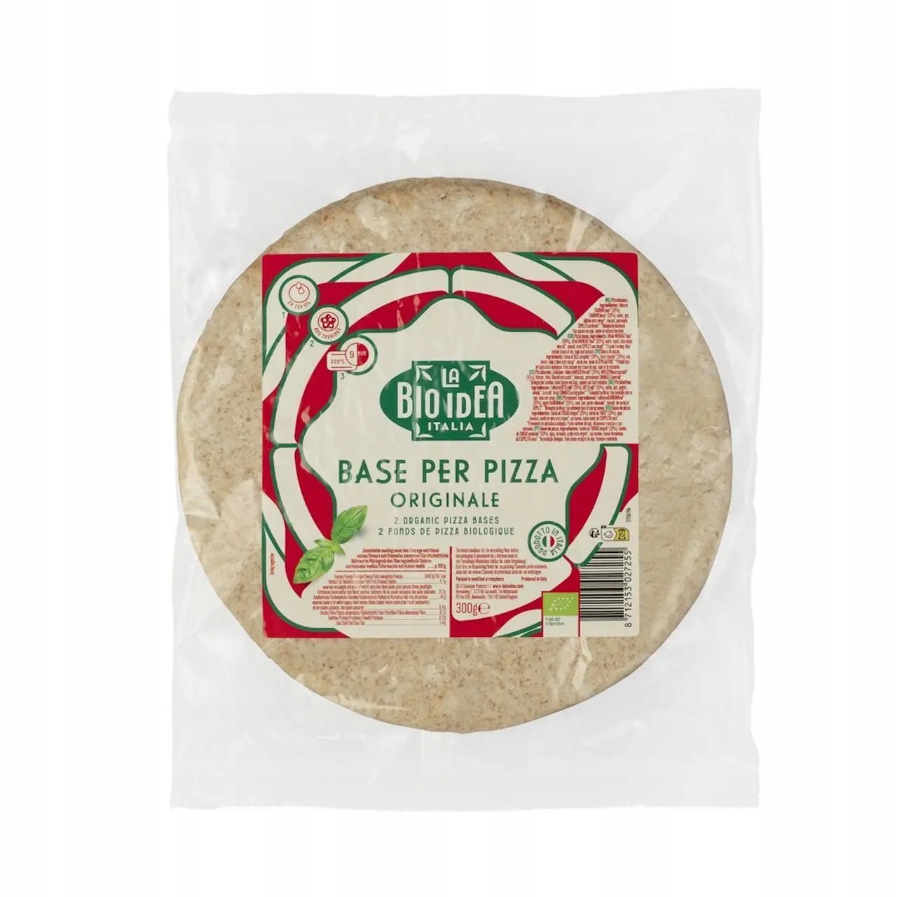 Spodní Strana Na Pizzu Bio 300 g La Bio Idea