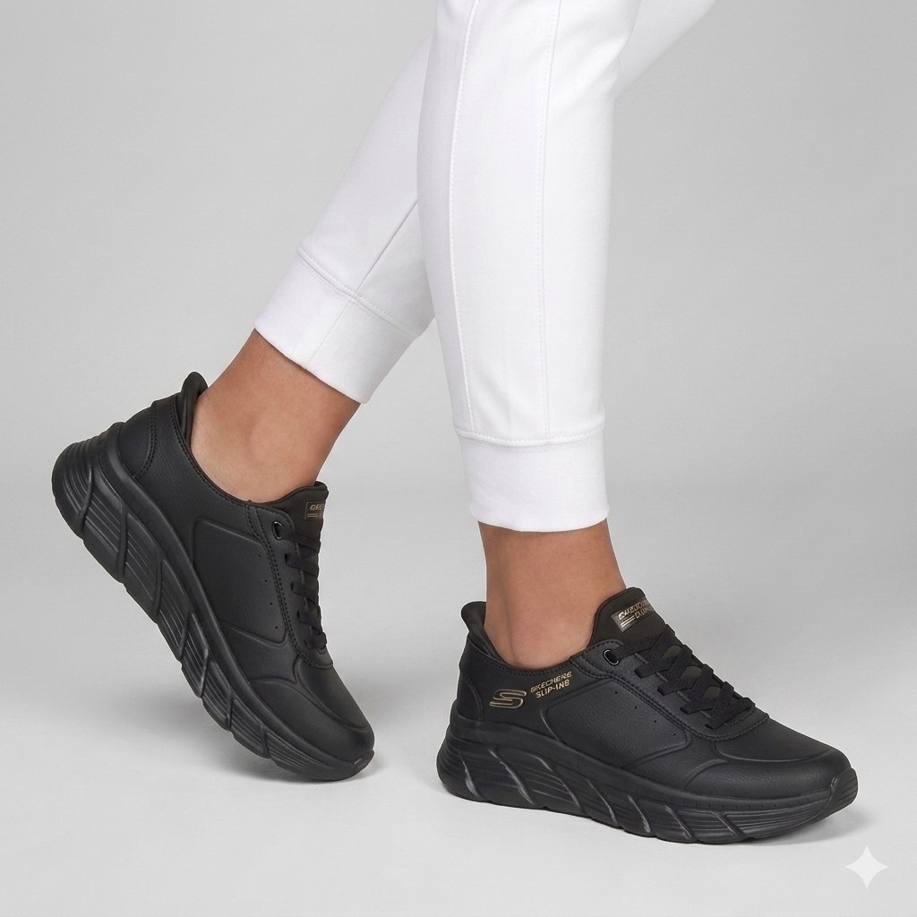 Skechers bobs b flex hi-workday slip-ins