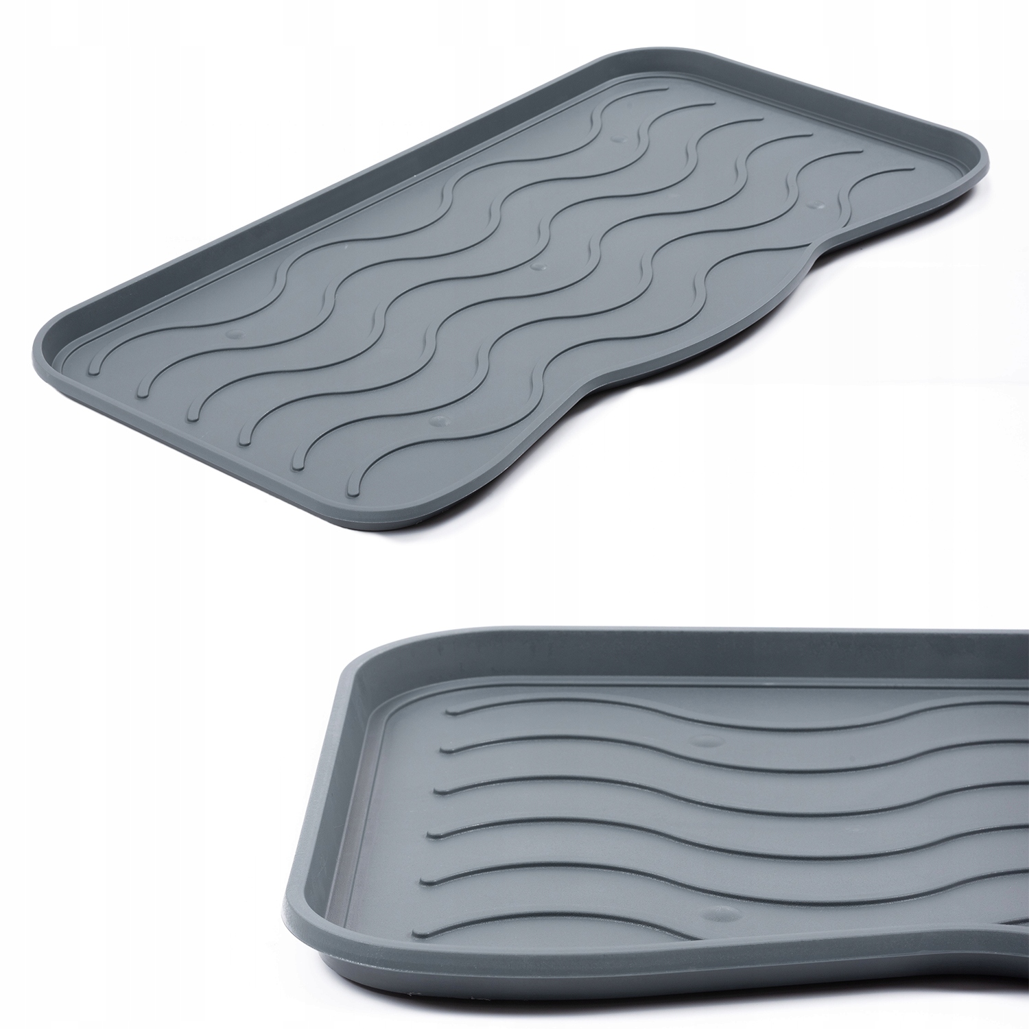 

Ociekacz na buty obuwie podstawka 38x75 cm szary