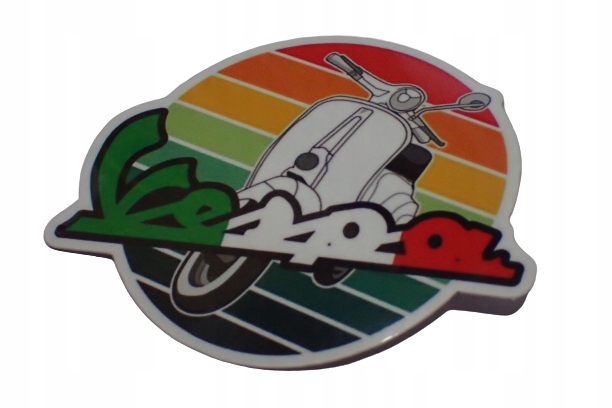 VESPA NAKLEJKA STICKER 7,9 x 6,6 cm