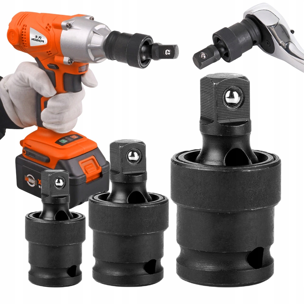 

Zestaw Przeguby Kuliste Udarowe 1/2 1/4 3/8