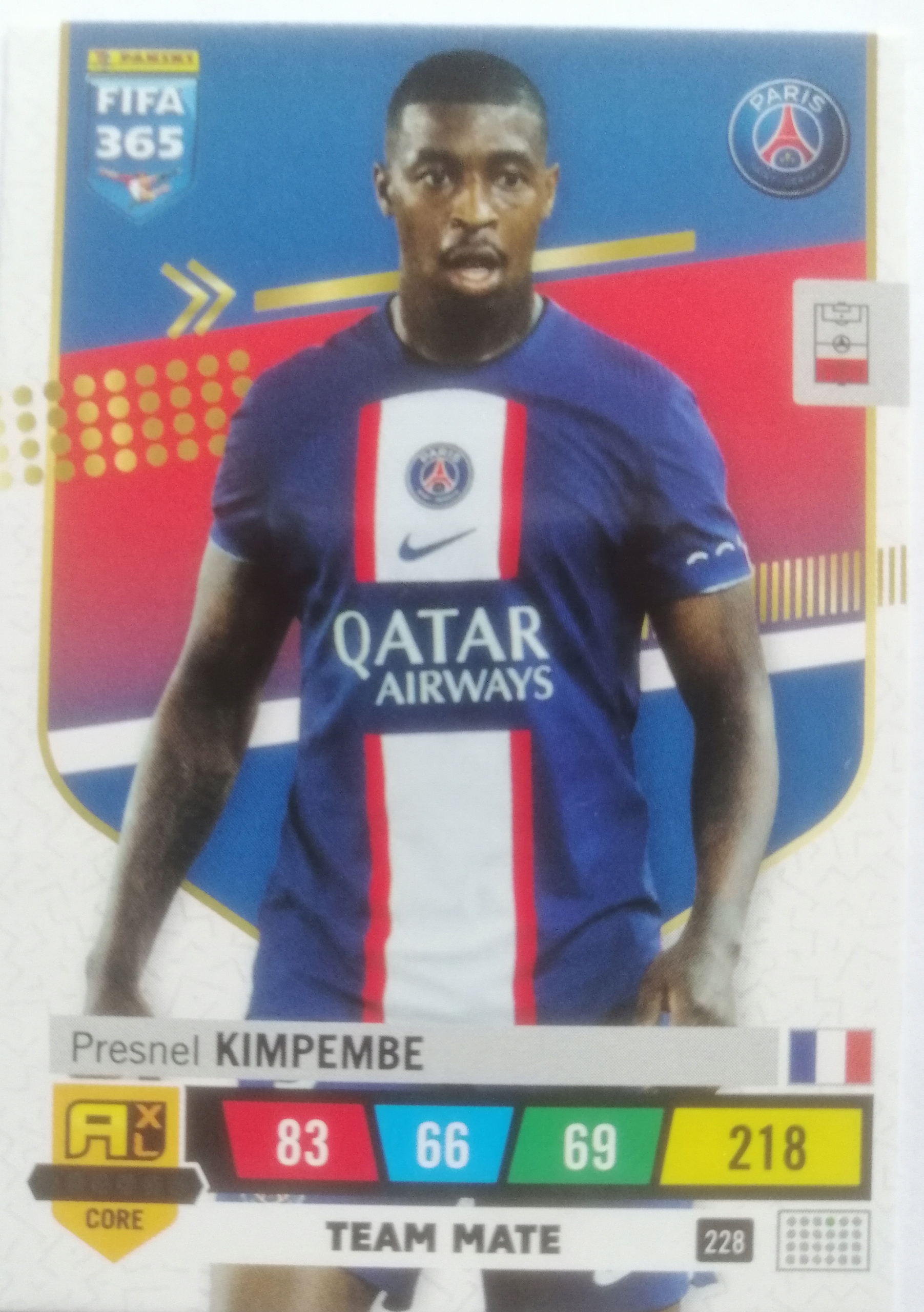 Fifa 365 2023 Core Team Mate 228 Kimpembe Psg