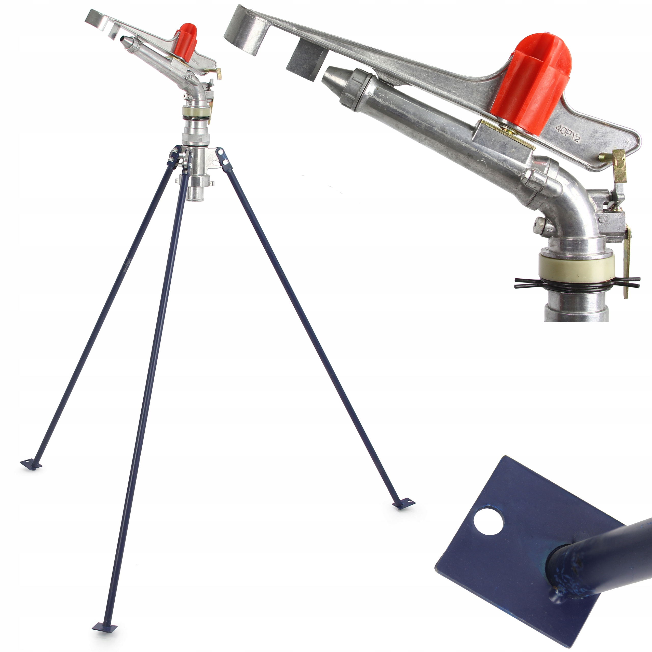 ZRASZACZ POLOWY DZIAŁKO MŁOTECZKOWY STOJAK 2 cale