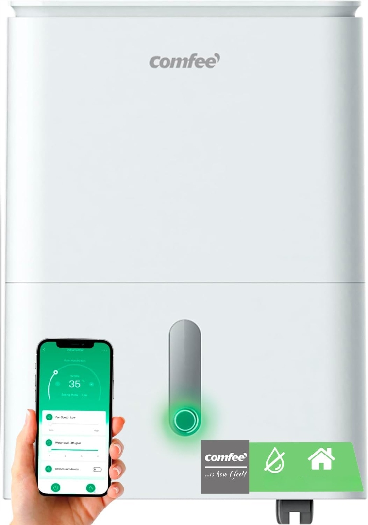 Odvlhčovač Vzduchu Comfee Easy Dry 440W 20L Výkonný 4 Režimy