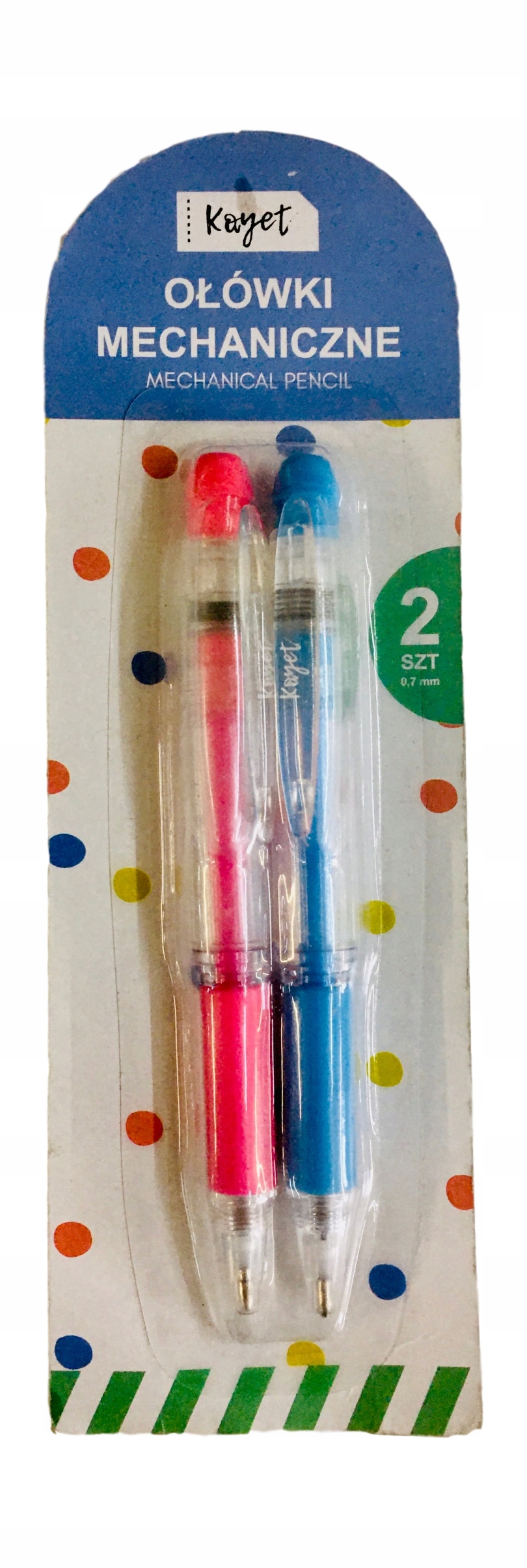

Ołówki Ołówek Mechaniczny Automatyczne 0,7mm 2 szt
