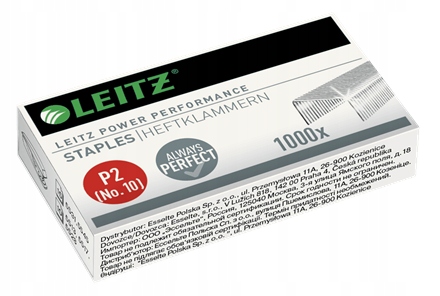 

Zszywki Leitz Power Performance P2 No. 10 Premium