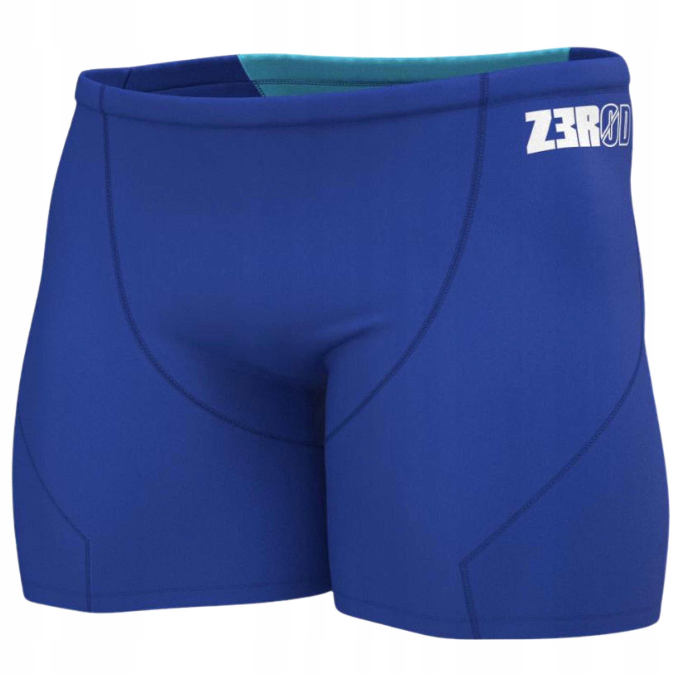 Kąpielówki Spodenki Męskie na Basen Zerod Boxers Blue/Light Blue S