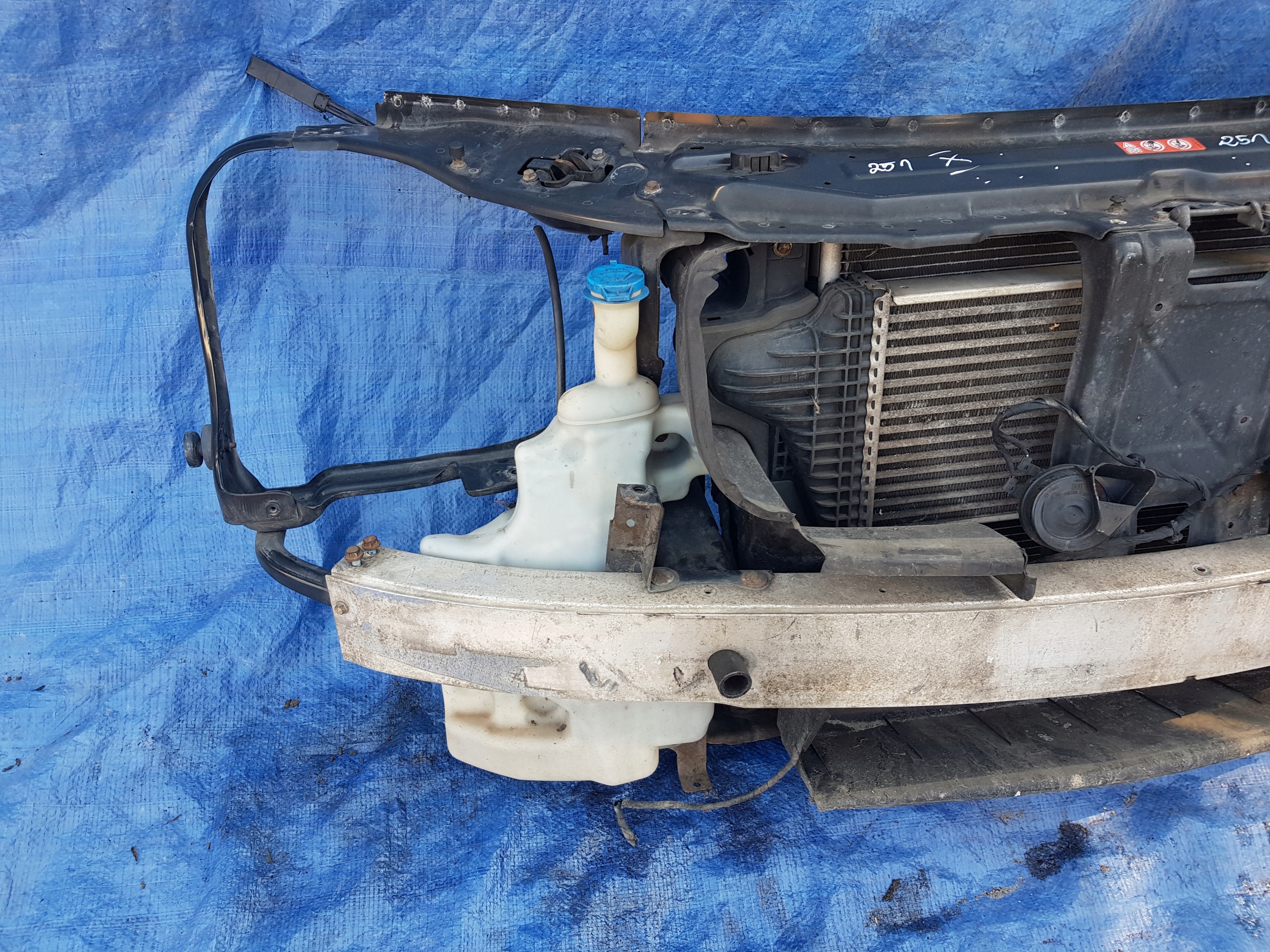 support panel for radiators radiator MERCEDES W251 3.0 3.2 CDI