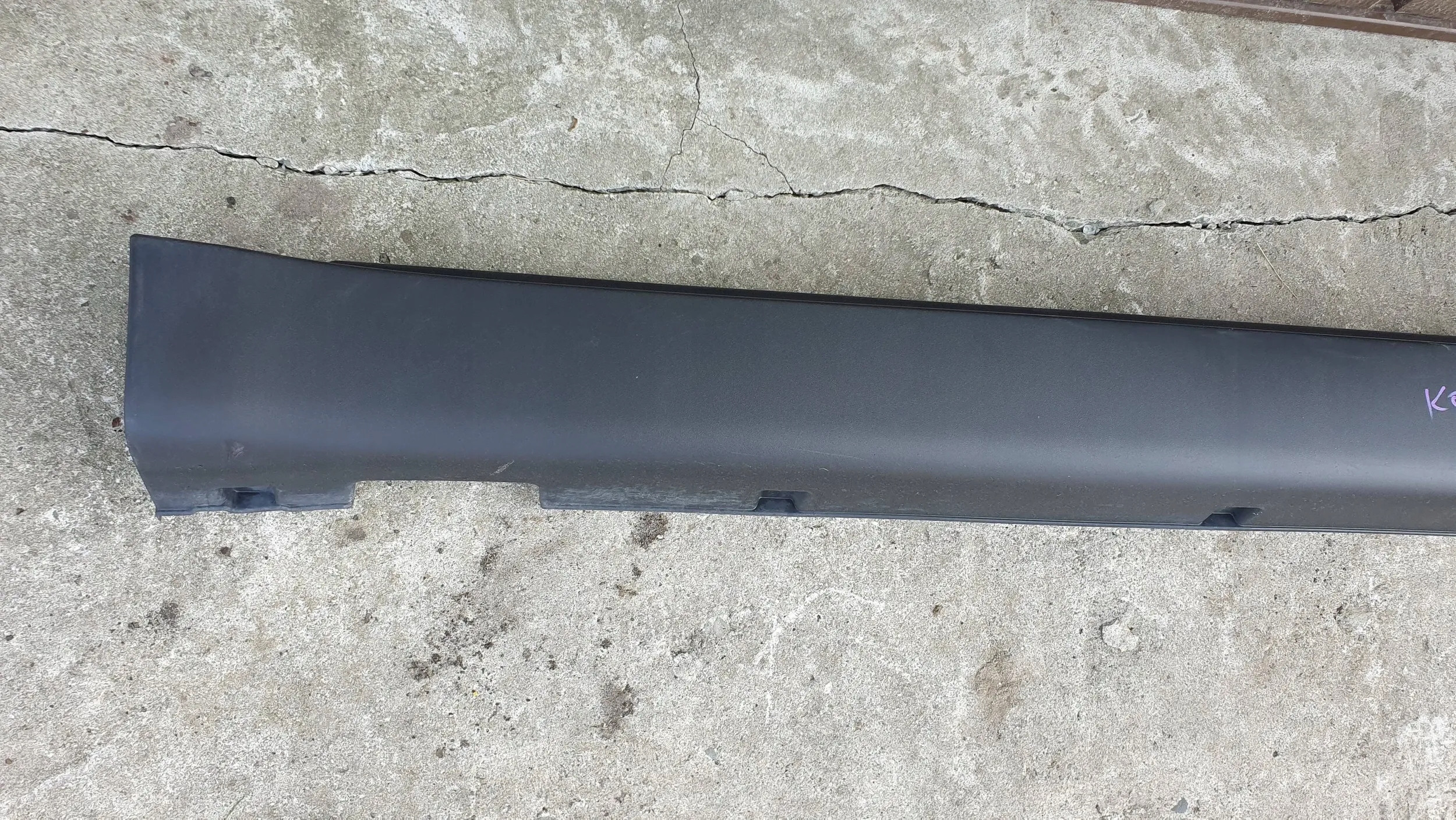 SsangYong Korando 3 III 10- right moulding threshold cap threshold