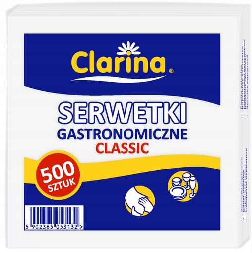 

Serwetki gastronomiczne 15x15 proste 500 szt.