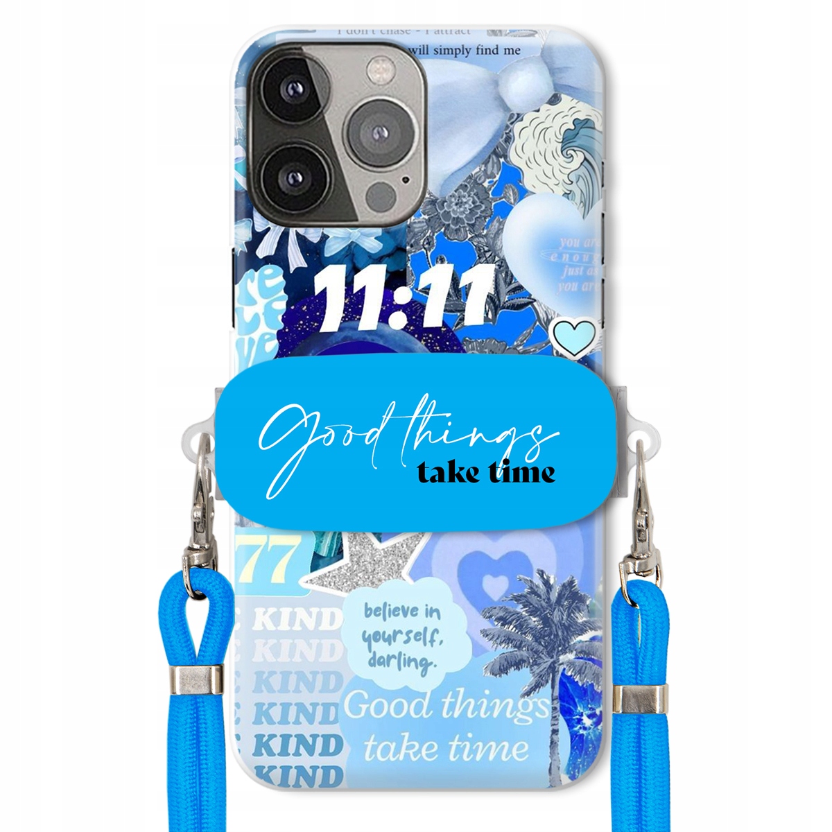 Pouzdro pro iPhone 13 Pro Max Držák vodítko Crossbody Good Things Dovolená