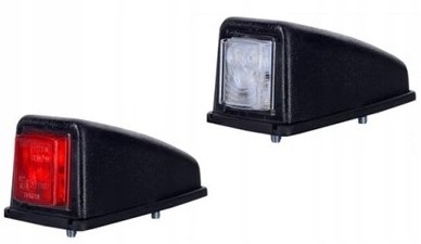 LAMPA OBRYSOWA BIAŁA LED NAROŻNA PRZYCZEPKA Numer katalogowy części LD 221