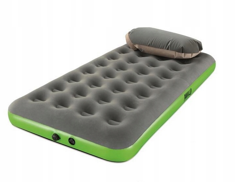 Semišová nafukovací matrace Bestway Roll and Relax 188x99x22cm