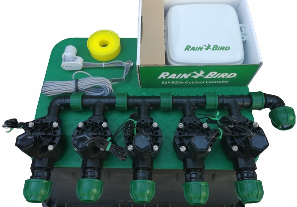 Zestaw nawadniania trawnika 400 600 m2 Rain Bird Sterownik TM2 Jumbo