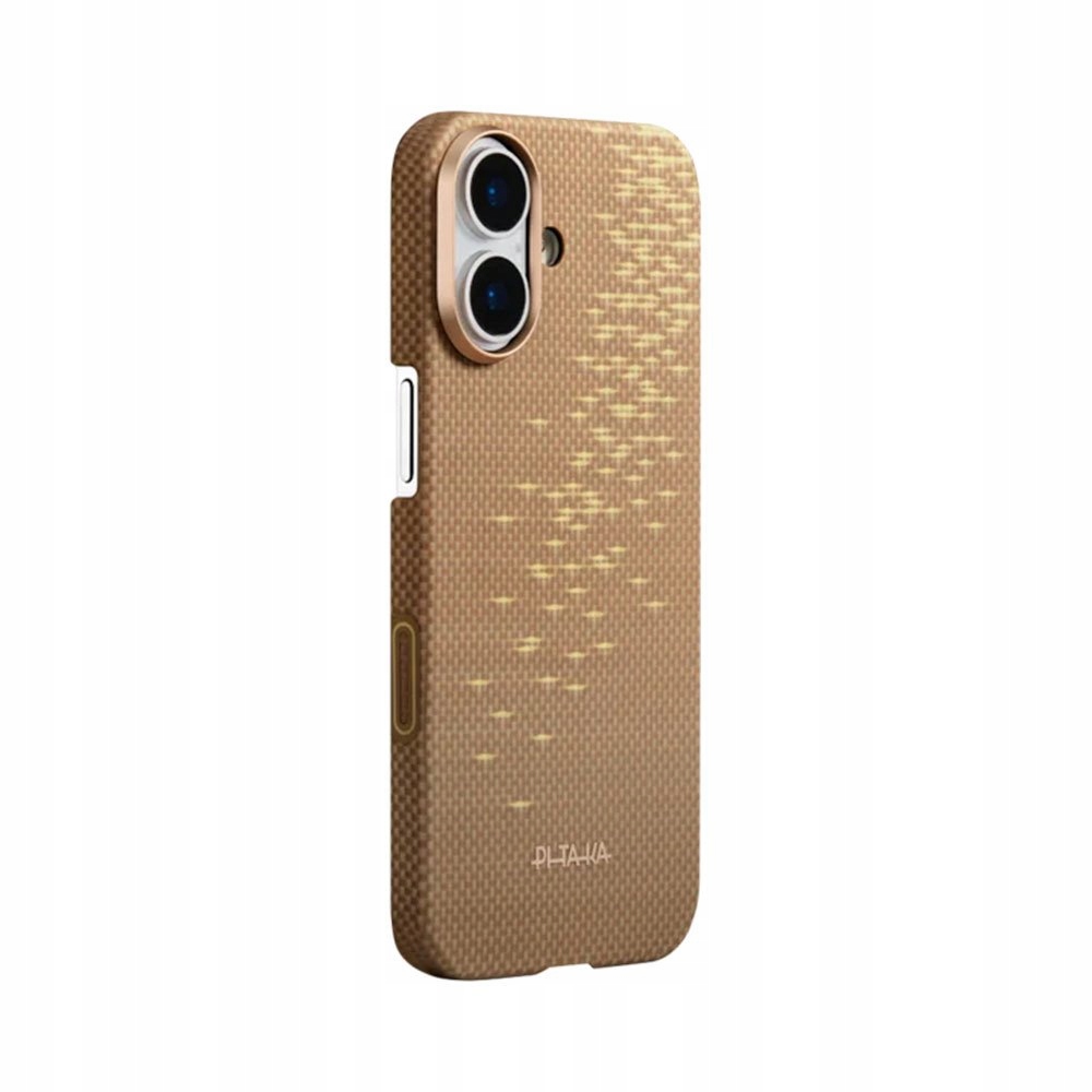 Pitaka kryt Ultra-Slim Case pre iPhone 17 Golden Glint KI1701AG