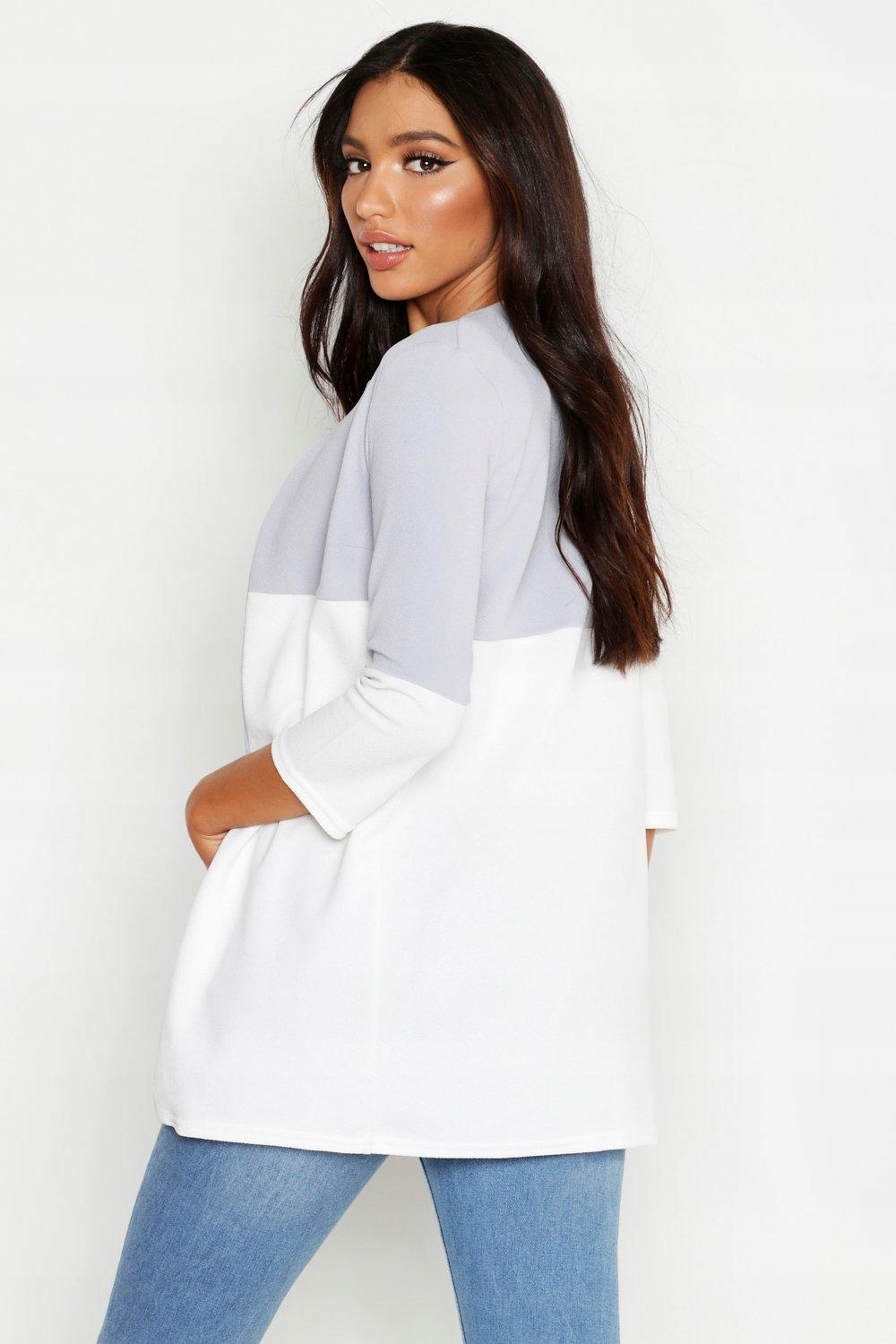 BOOHOO NARZUTKA DAMSKA LUŹNA CASUAL _ S/M Wzór dominujący bez wzoru