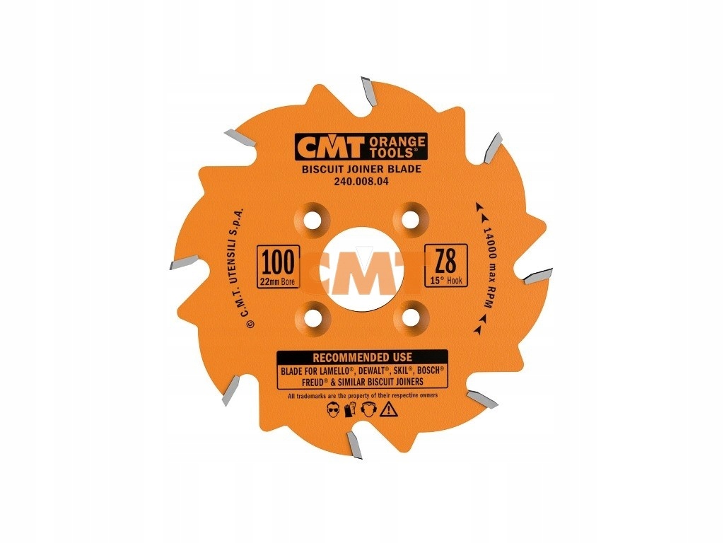 

Frez Tarczowy Cmt Lamello 240.008.04 Z=8