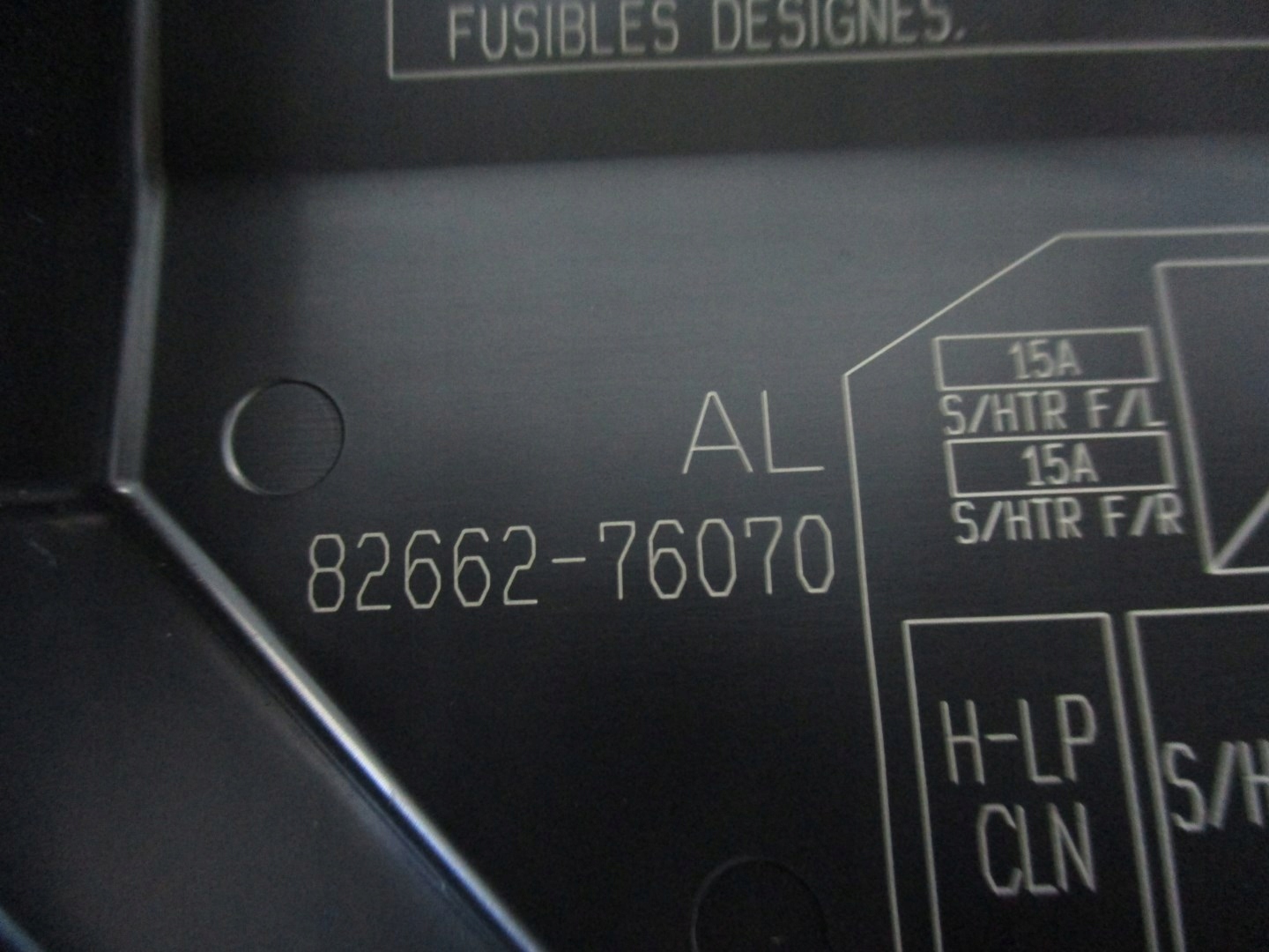 MODULE FUSIBLES LEXUS UX 82662-76070