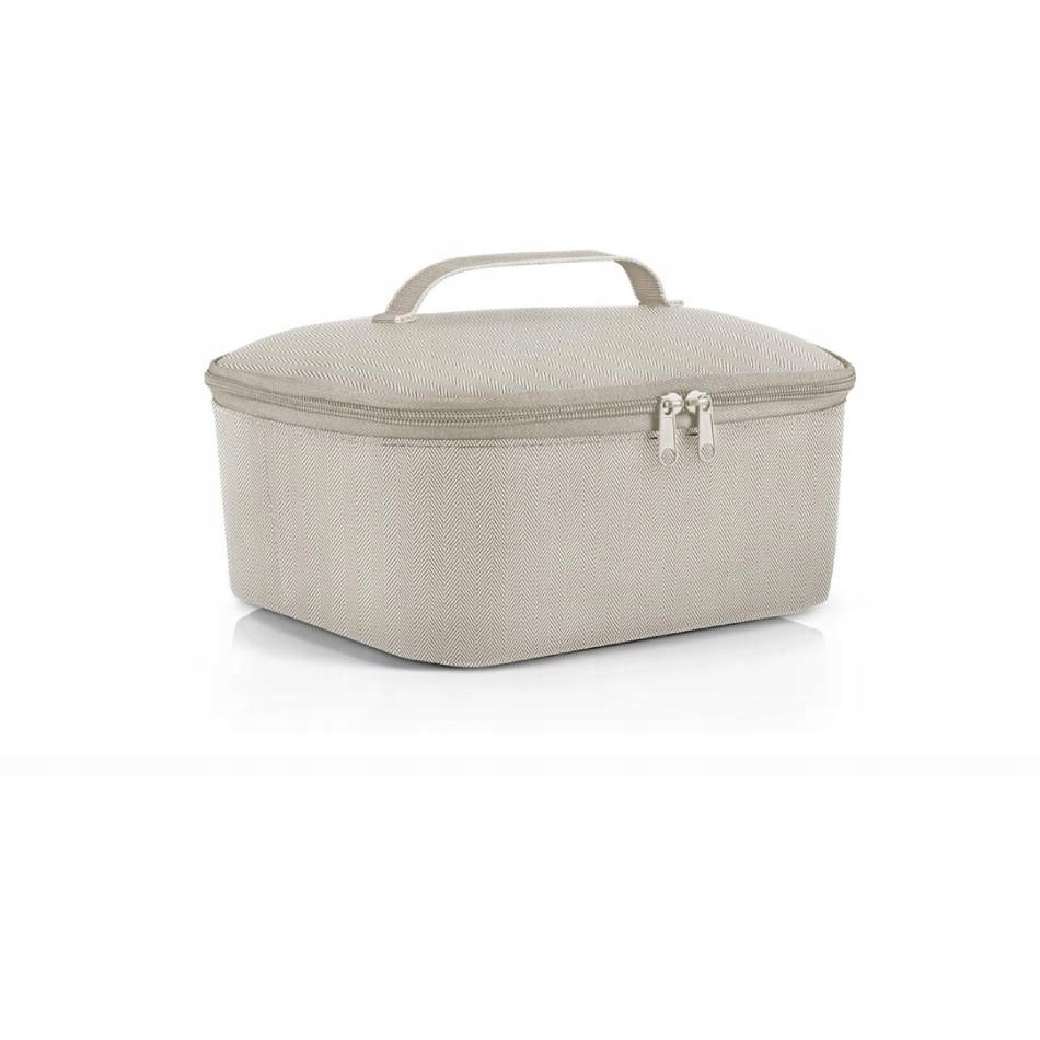 Chladicí taška Coolerbag M Pocket Herringbone sand Reisenthel