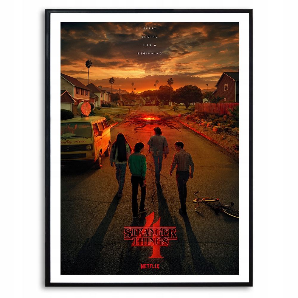 PLAKAT 32x44,5 SERIAL STRANGER THINGS Dużo WZORÓW