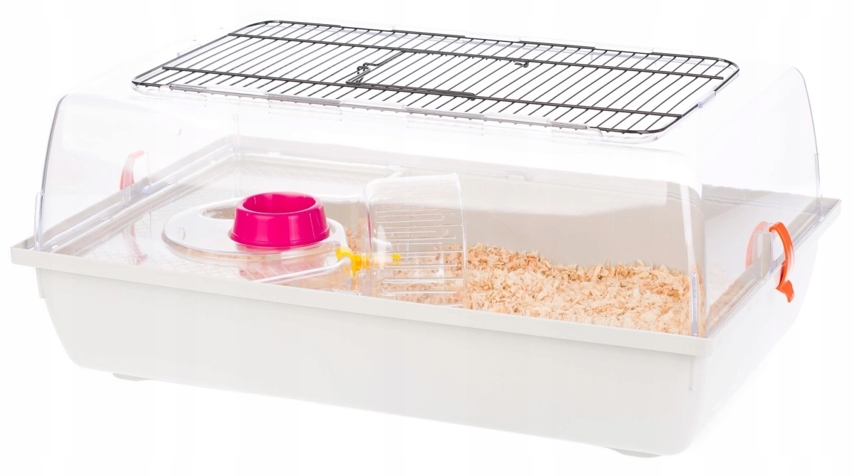 Klatka z kuwetą dla małych gryzoni Inter-Zoo 25 x 58 x 38cm