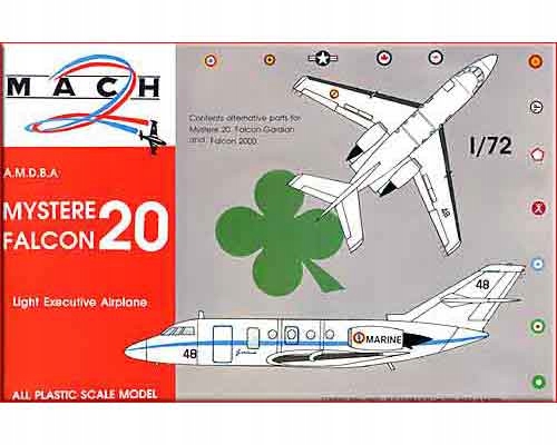 Mach 2 GP007 1/72 Mystere/Falcon 20