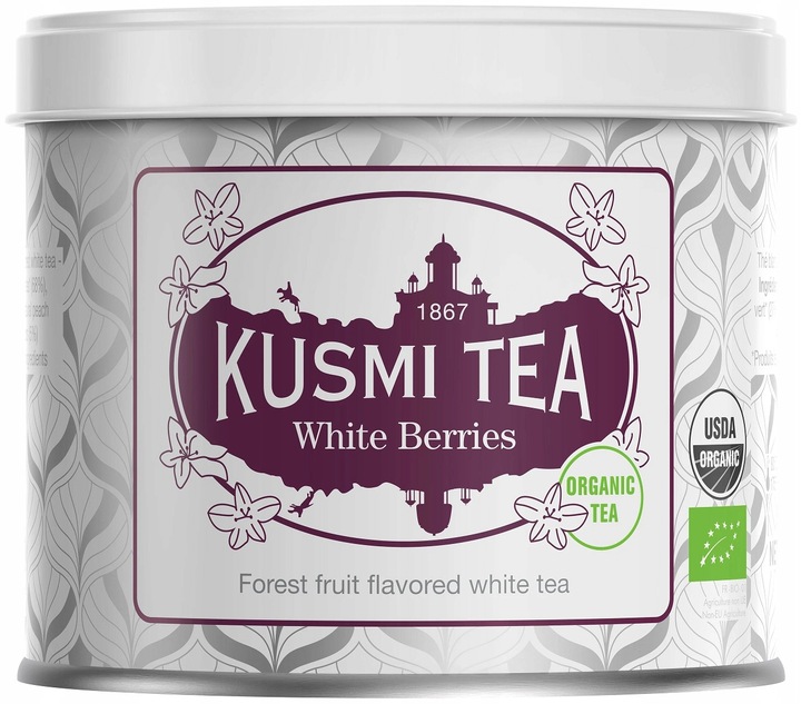 Kusmi Tea White Berries Bio Herbata Biała Sypana 100g