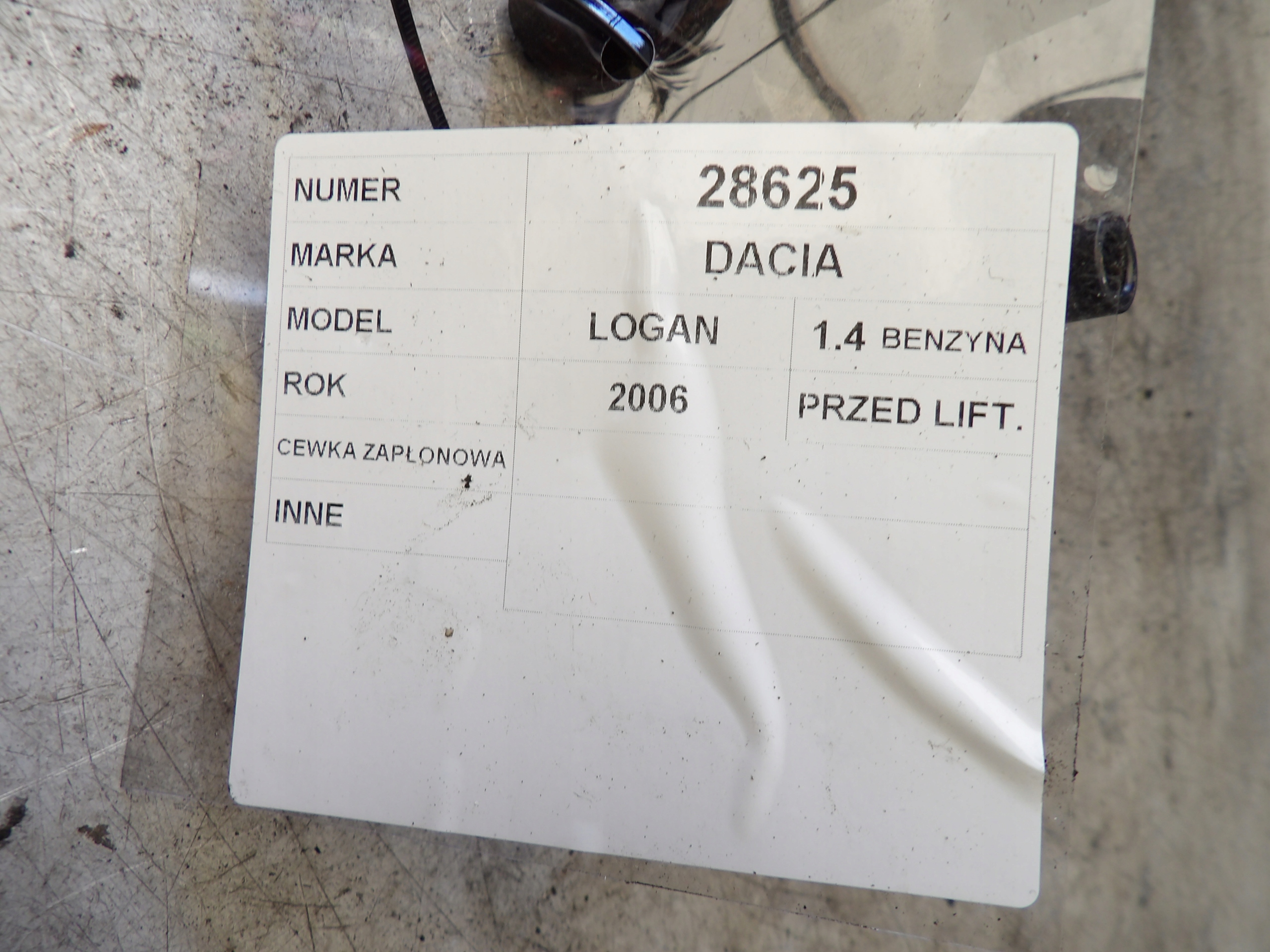 Dacia Logan coil ignition 5DA193175-391