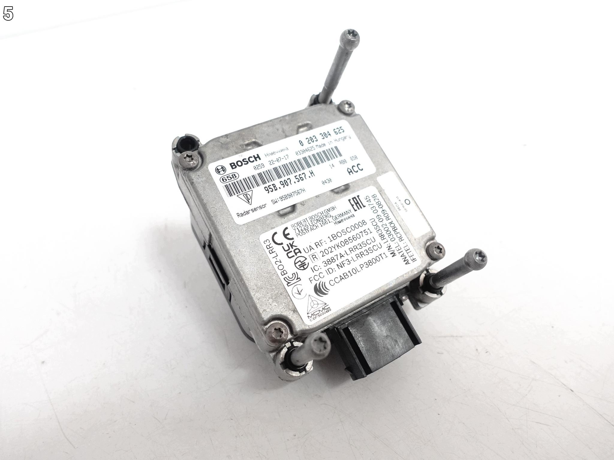 PORSCHE MACAN 95B LIFT 22- RADAR SENSOR module sensor ACC bumper front