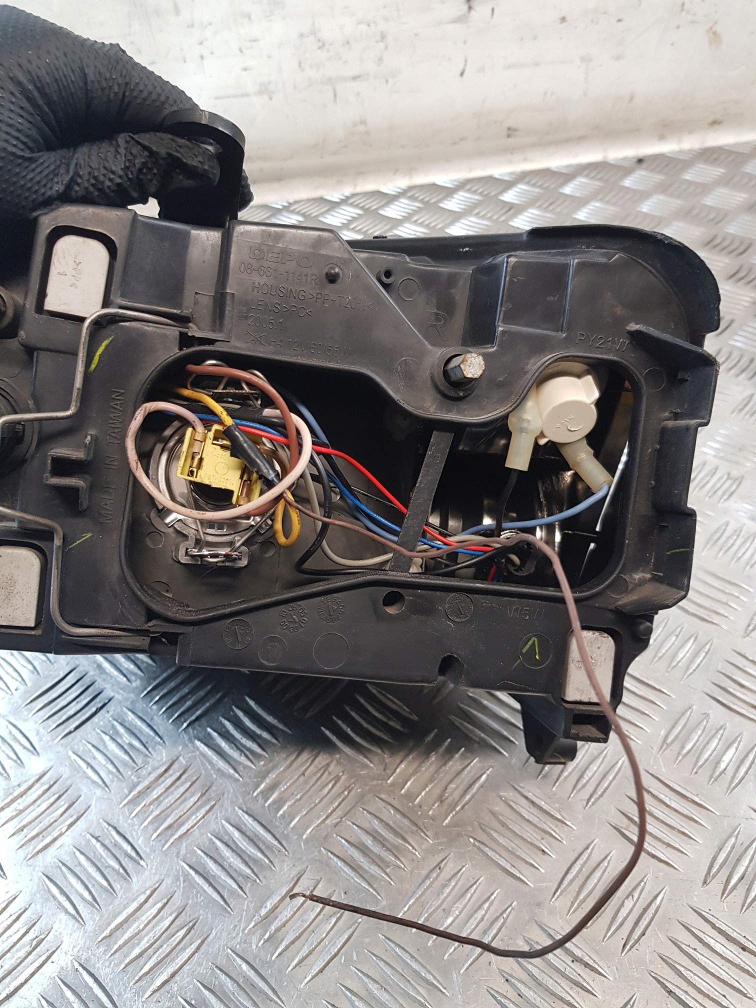 light right front DEPO FIAT PANDA II 04R- EUROPA