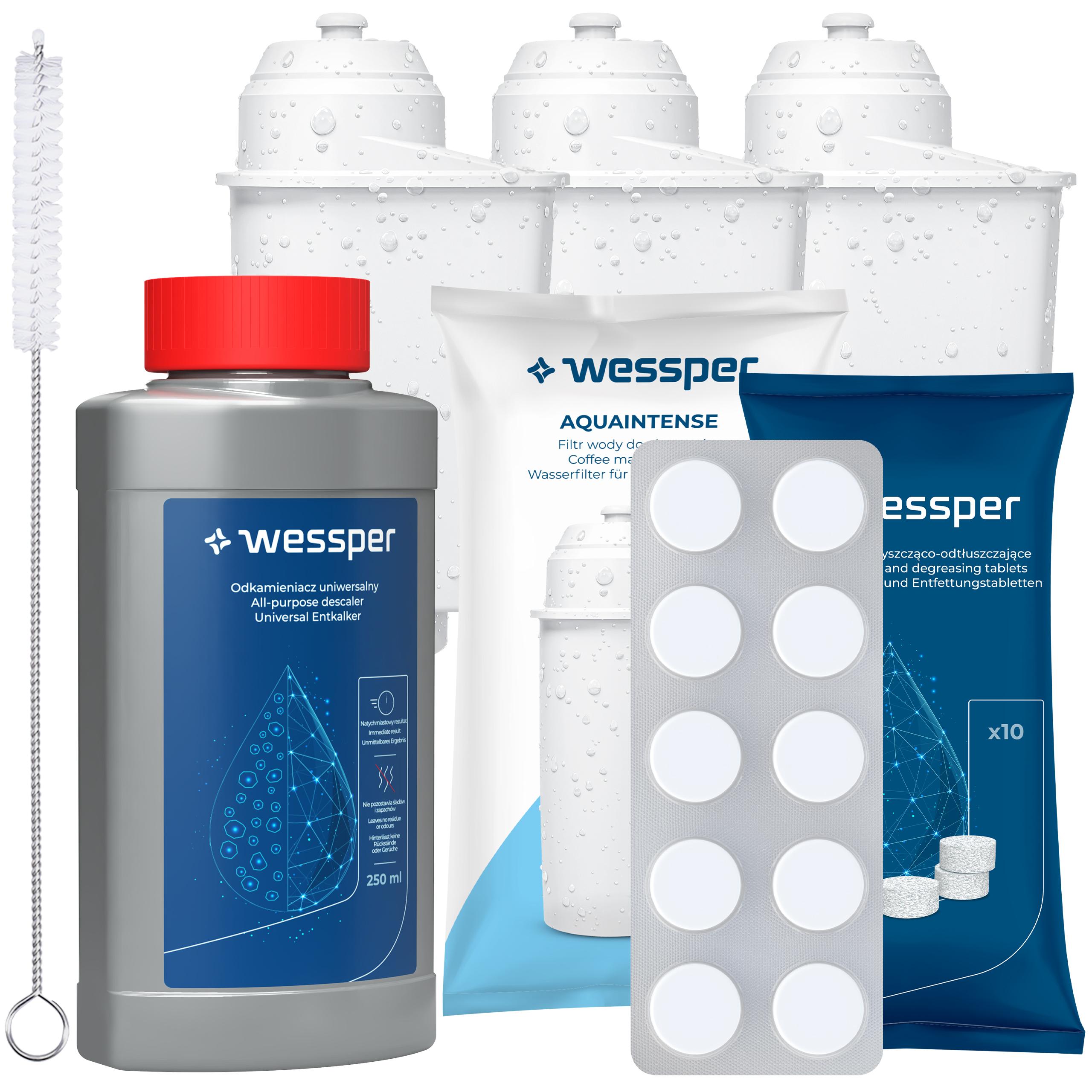 Odkamieniacz do ekspresu Tabletki czyszczące 3x Filtr wody do Siemens EQ6