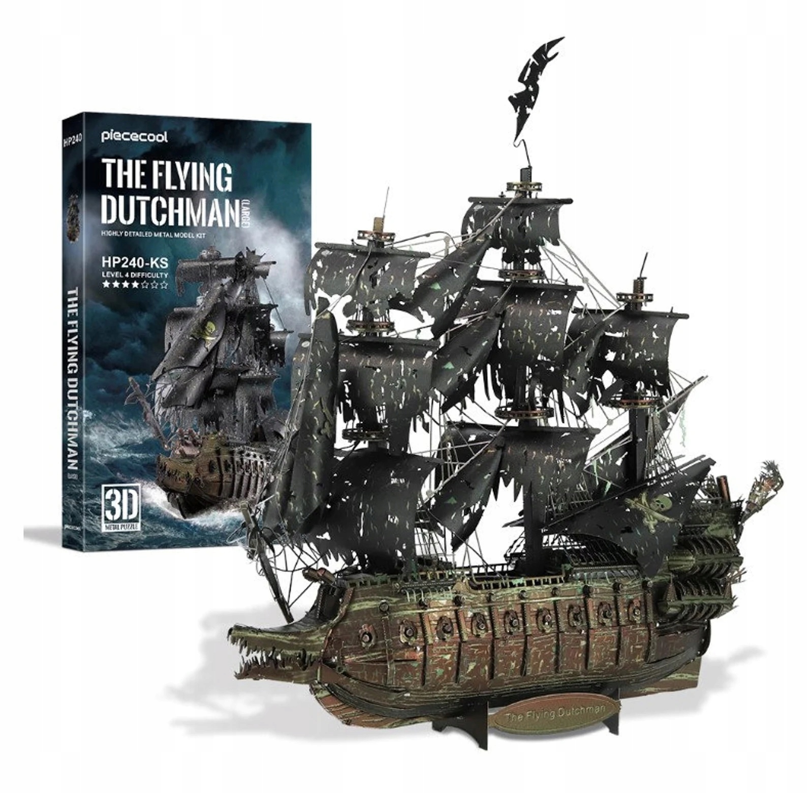 PIECECOOL STATEK LATAJĄCY HOLENDER METALOWE PUZZLE Marka inna