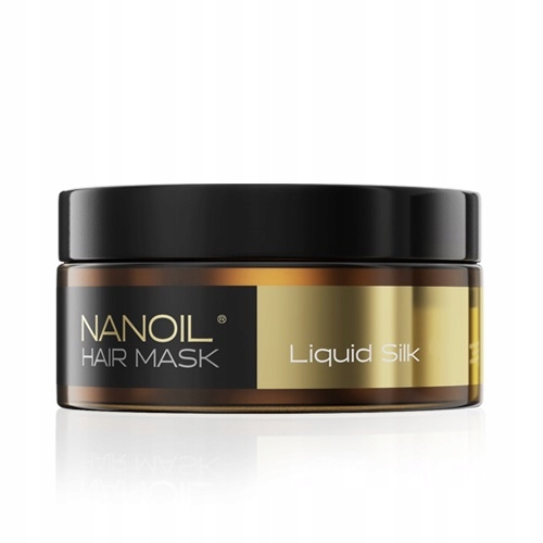 Regenerační maska na vlasy s hedvábím Nanoil 300 ml pro krásné vlasy
