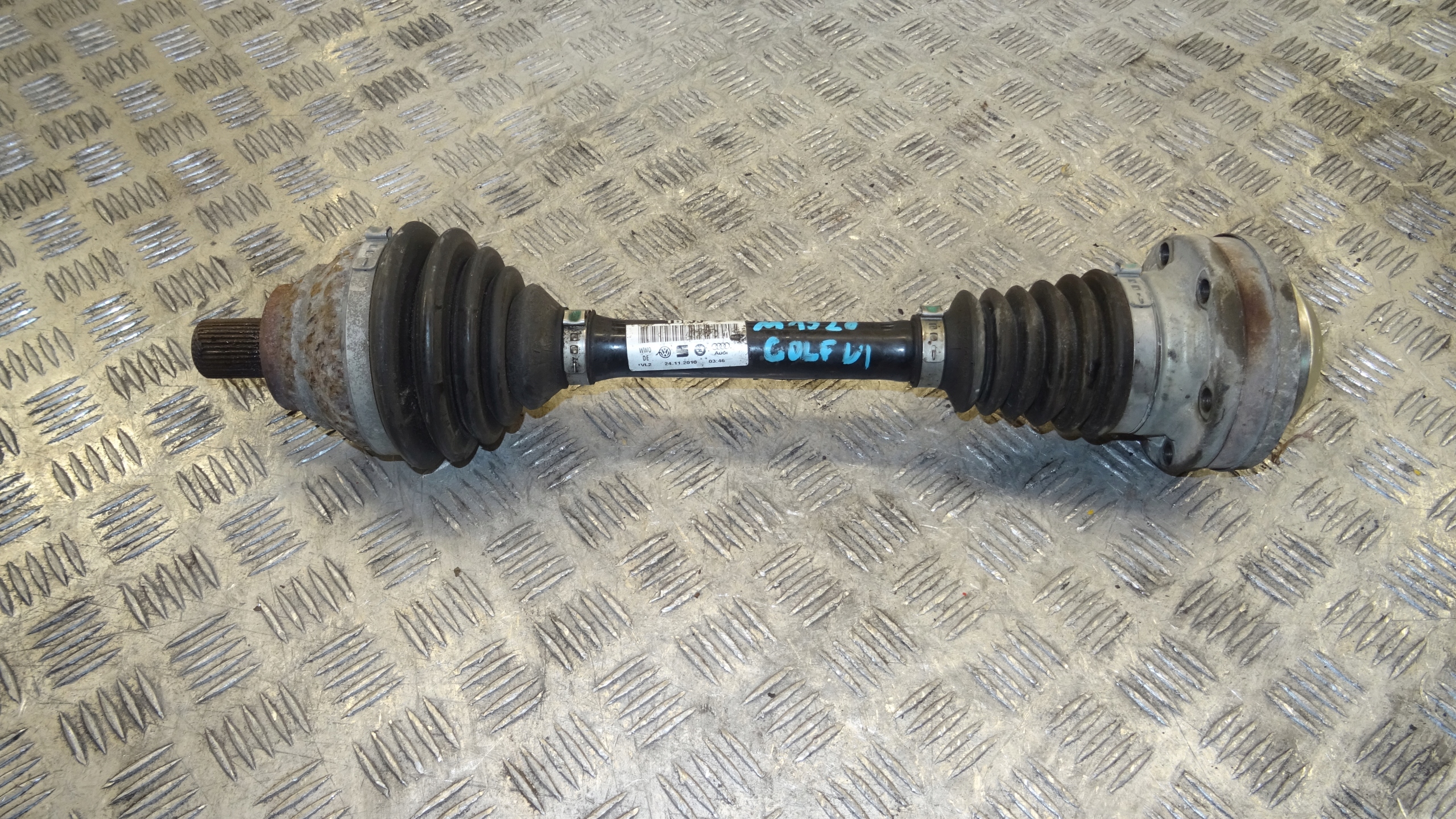 semi-axis left VOLKSWAGEN GOLF VI 2.0 TDI 1K0407271BJ