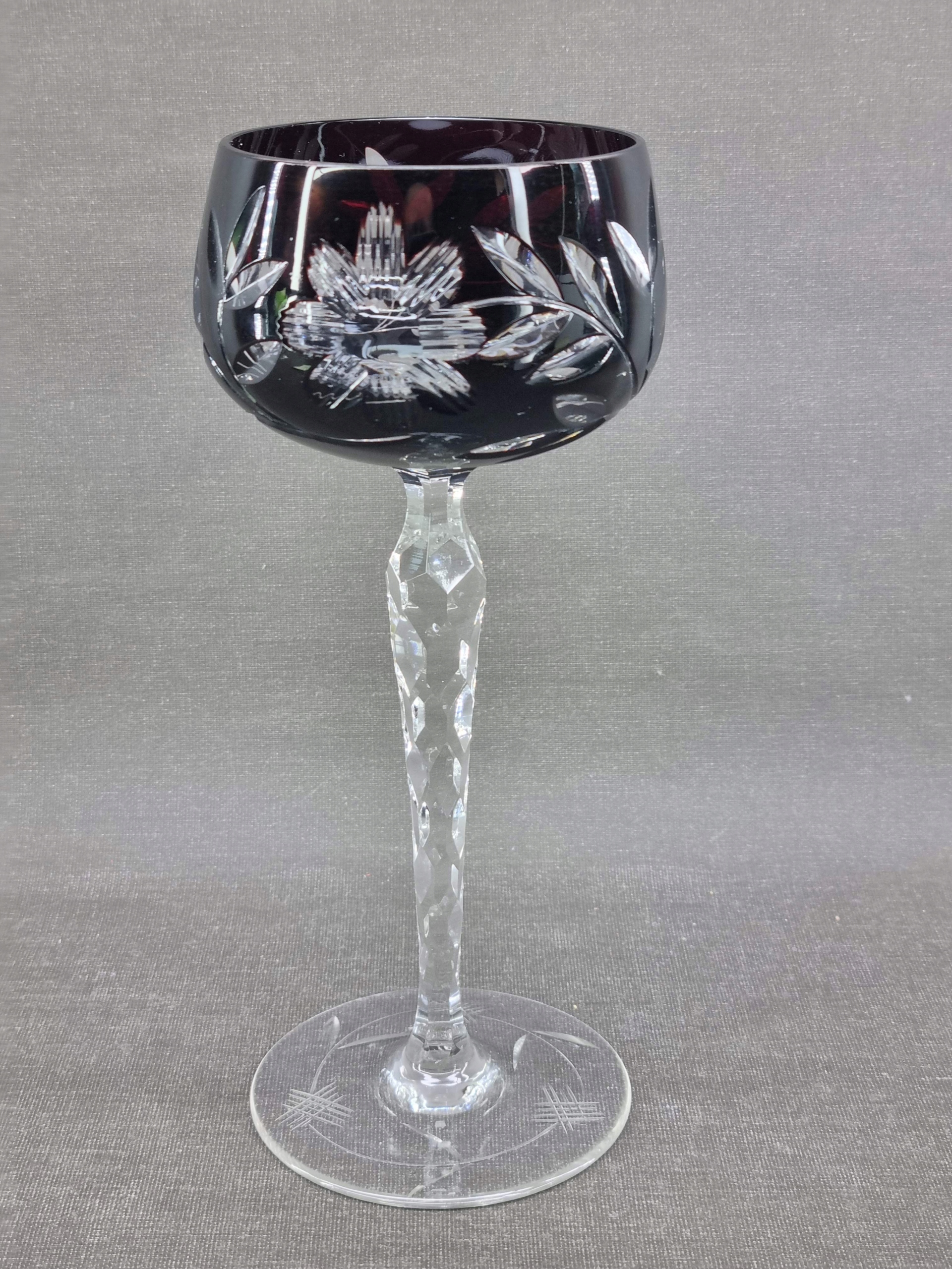 807. Remer - kieliszek kryształowy