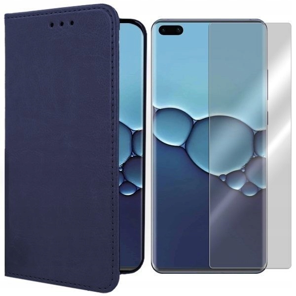 

Etui Do Huawei P40 Pokrowiec Case Skóra + Szkło 9H