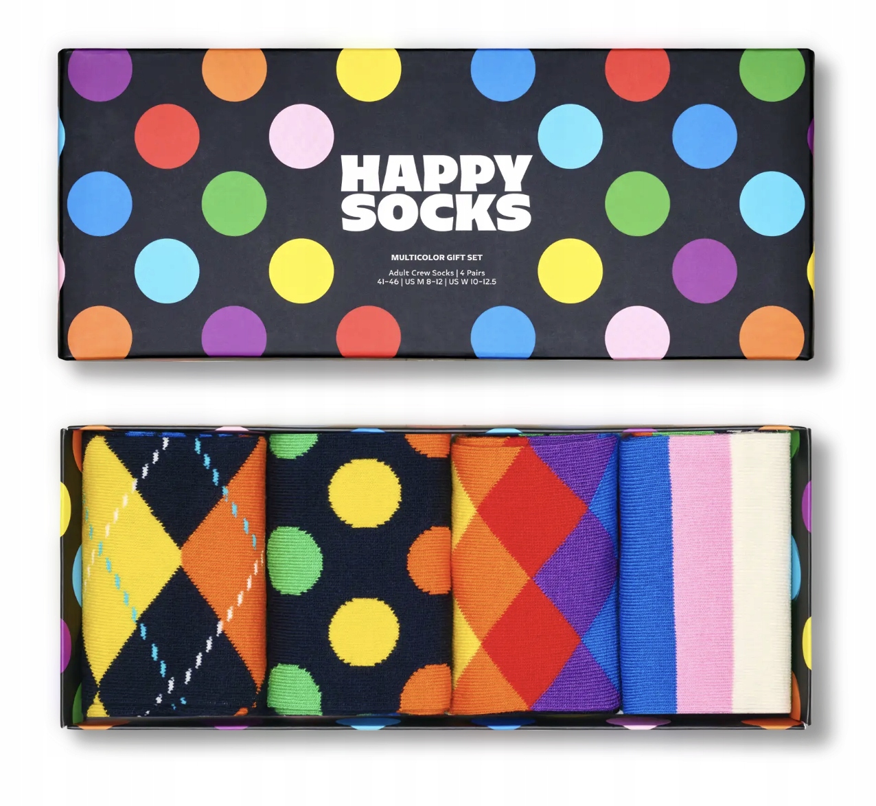 Happy Socks sada Chmurki 41-46 P003445 4-PÁRY